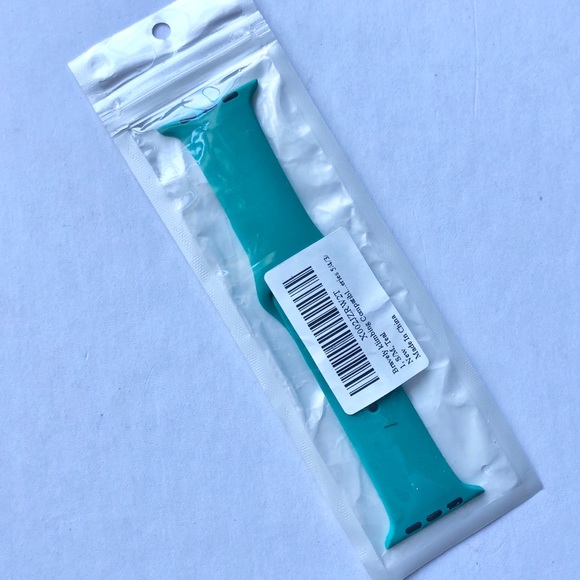 5/$20 NEW TEAL Silicone Sport Band Apple Watch 44/45/49 mm S/M - Picture 7 of 8